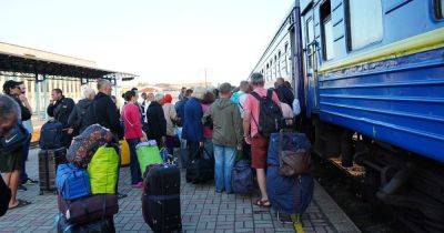 Бесплатная эвакуация в Киев: жители Сумской области покидают регион на поезде (фото)