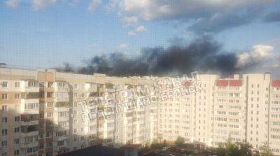 В российском Брянске снова загорелся военный госпиталь