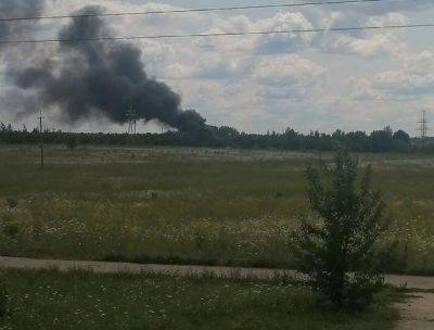 Пожар в Брянске 16 июля – горит недостроенный госпиталь, фото и видео