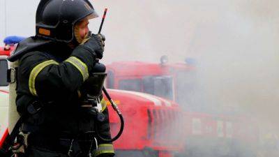 В Брянске второй раз за месяц загорелся строящийся военный госпиталь