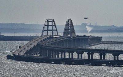 В РФ заявили о "повреждении дорожного полотна" на Крымском мосту