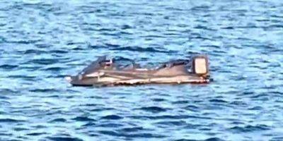 Россияне подорвали в Черном море гидроцикл, заявив, что это «украинский дрон-камикадзе» — видео