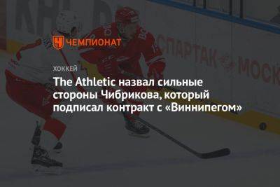 The Athletic назвал сильные стороны Чибрикова, который подписал контракт с «Виннипегом»
