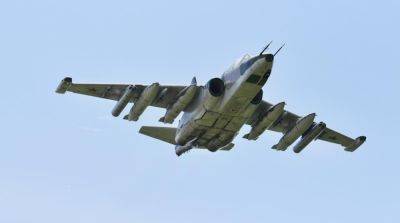 В россии рухнул военный самолет Су-25 – видео