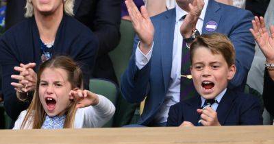Эмоции вышли из-под контроля: принц Джордж не сдержался на финале Уимблдона (фото)