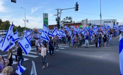 Опрос: мнения израильтян резко разделились по поводу протестов и реформ