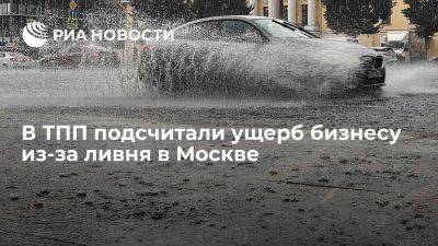 Президент ТПП Катырин заявил о существенном ущербе столичному бизнесу из-за ливня