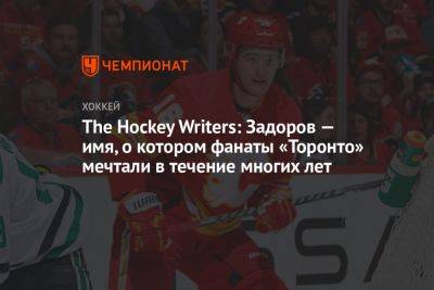 The Hockey Writers: Задоров — имя, о котором фанаты «Торонто» мечтали в течение многих лет