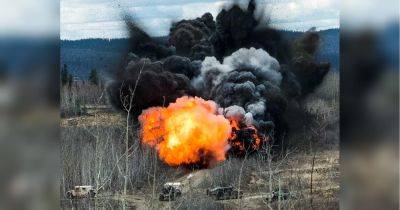 Взрывы в Крыму: детонируют боеприпасы на полигоне (видео)
