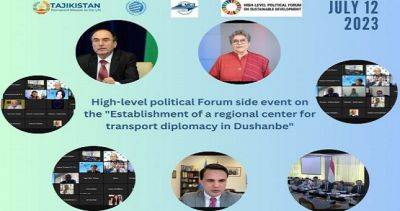 В Душанбе создадут Региональный центр транспортной дипломатии