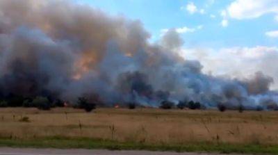 Пожар на складе боеприпасов в Крыму: оккупанты собираются ликвидировать последствия за «день-два»