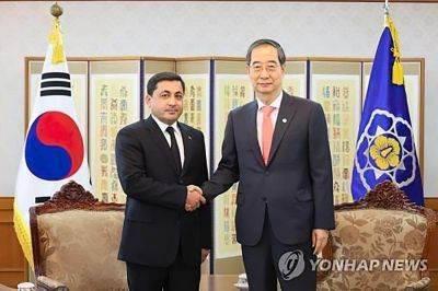 Южная Корея просит Туркменистан помочь получить проекты по строительству двух заводов общей стоимостью $2,5 млрд