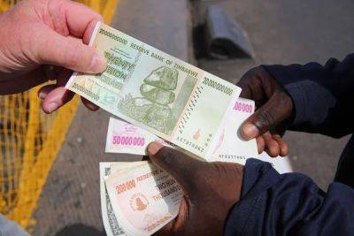 Валюта Зимбабве за один месяц выросла более чем на 40% к доллару
