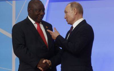 В ЮАР заявили, что путин не поедет на саммит БРИКС