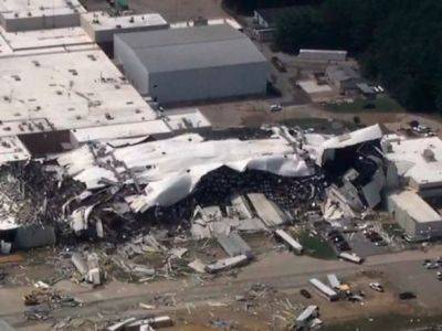 Торнадо разрушил фармацевтический завод Pfizer в США
