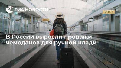 "Чек Индекс": продажи чемоданов для ручной клади в России за год подскочили на треть