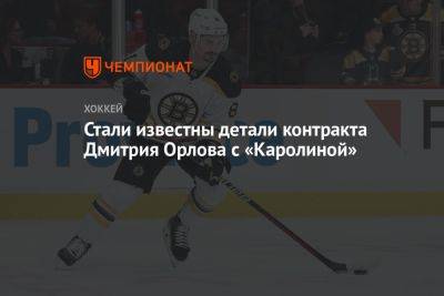 Стали известны детали контракта Дмитрия Орлова с «Каролиной»