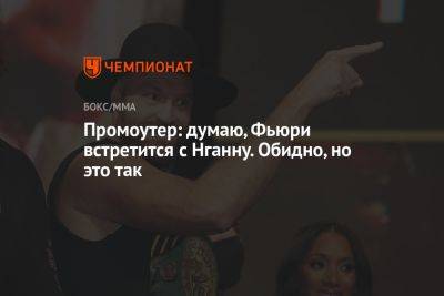 Промоутер: думаю, Фьюри встретится с Нганну. Обидно, но это так