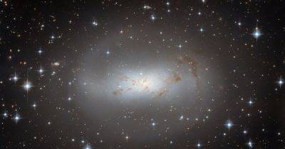 Телескоп Хаббл заглянул в очень неправильную галактику: в чем ее особенность (фото)