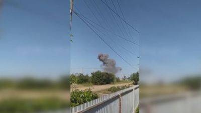 СМИ сообщили о взрыве у военного аэродрома в Краснодарском крае