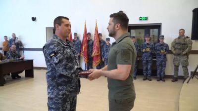 В День ВМС Украины Зеленский приехал в Одессу