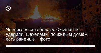 Черниговская область. Оккупанты ударили "шахедами" по жилым домам, есть раненые – фото