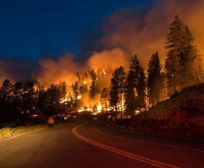 Лесные пожары в Европе: в Швейцарии эвакуируют жителей пострадавших районов
