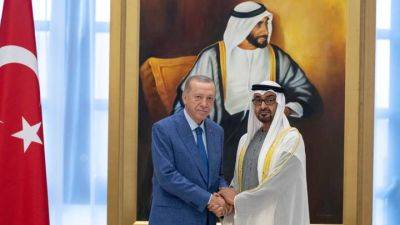 Реджеп Тайип Эрдоган - Турция и ОАЭ заключили 13 соглашений на $50,7 млрд - obzor.lt - Турция - Эмираты - Абу-Даби
