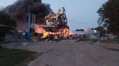 Атака на зерновой терминал в Одесской области: фото последствий