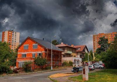 Штормовое предупреждение объявлено в Чехии