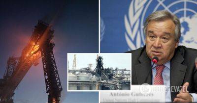 Российские обстрелы - генсек ООН отреагировал на ракетные удары РФ по портам Украины
