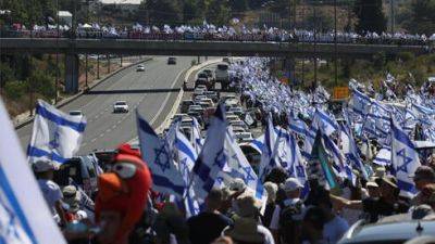Марш на Иерусалим: участники подписали декларацию об отказе службы в резерве