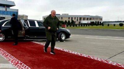 Лукашенко прилетел в российский Санкт-Петербург для встречи с путиным