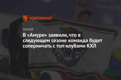 В «Амуре» заявили, что в следующем сезоне команда будет соперничать с топ-клубами КХЛ