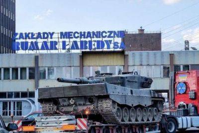 В Польше начал работу центр ремонта и восстановления танков из Украины - Министр обороны Польши