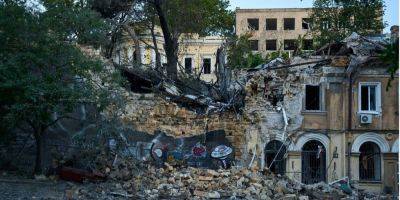В Одессе повреждены 25 памятников архитектуры в результате ночной атаки россиян