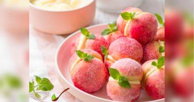 Печенье «Персики» с творожным кремом — новый вкус выпечки детства