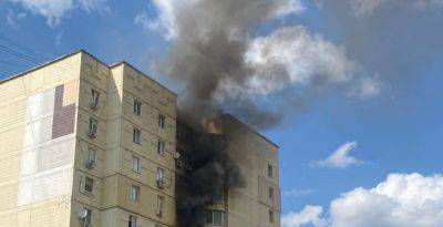 Пожар в Киеве 23 июля – загорелся многоэтажный дом, погиб человек – кадры