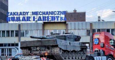 В Польше начал работу центр ремонта танков Leopard из Украины
