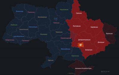 В ряде областей Украины звучит сигнал тревоги, в Сумах были взрывы