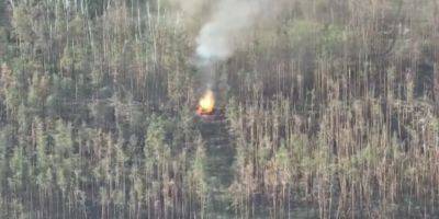 Украинские нацгвардейцы уничтожили три российских танка Т-90-М Прорыв — видео