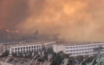В Греции - лесные пожары: эвакуированы тысячи человек