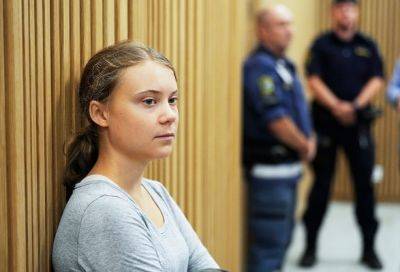 Грета Тунберг заплатит штраф за неповиновение полиции