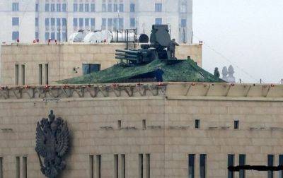 Панцирь-С1 на крыше МО РФ не сбил дрон в 300 метрах от места удара - СМИ