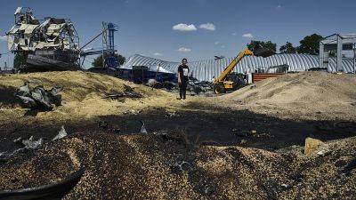 Склады с зерном уничтожены в результате налёта дронов в Одесской области