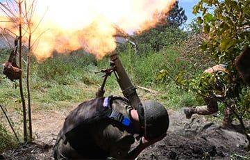 Украинские пограничники под Бахмутом атаковали позиции РФ из минометов