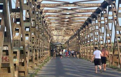 Обрушение моста на Закарпатье 24 июля – есть пострадавшие – кадры