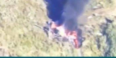 Морпехи уничтожили российский вертолет Ка-52