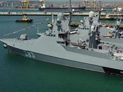 Оккупанты заявили об атаке надводных дронов на один из самых новых кораблей Черноморского флота РФ