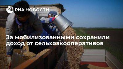 Дмитрий Вяткин - Госдума сохранила за мобилизованными доход от сельхозкооперативов - smartmoney.one - Россия